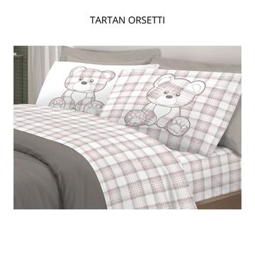 COMPLETO LETTO MATRIMONIALE DI COTONE LEGGERO PENSIERI DELICATI (2 PIAZZE)  - CIAM Centro Ingrosso Abbigliamento