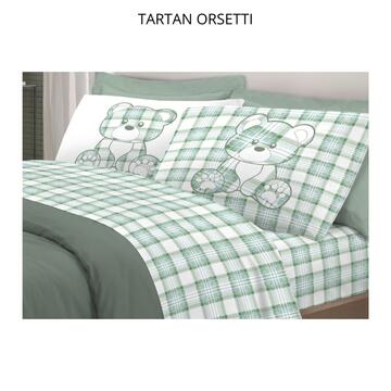 COMPLETO LETTO MATRIMONIALE DI COTONE LEGGERO PENSIERI DELICATI (2 PIAZZE)  - CIAM Centro Ingrosso Abbigliamento
