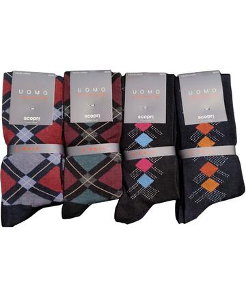 Men's long socks in warm cotton. Discover Prisco Padova. - CIAM Centro Ingrosso Abbigliamento