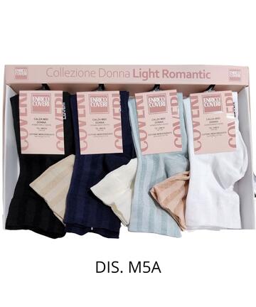 Calzino corto donna in cotone elasticizzato Coveri Papaya