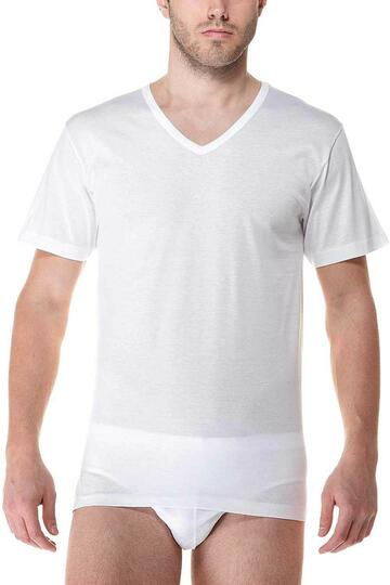 T-shirt uomo in cotone con scavo a V Fragi art. Pierre - CIAM Centro Ingrosso Abbigliamento
