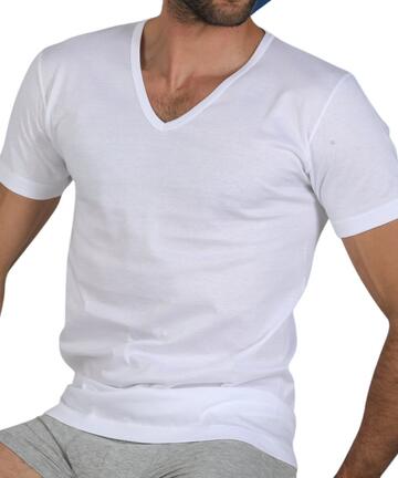 T-shirt uomo in cotone con scavo a V Fragi art. Pierre - CIAM Centro Ingrosso Abbigliamento