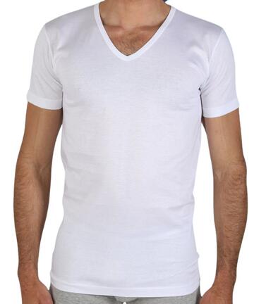 T-shirt uomo in cotone con scavo a V Fragi art. Pierre - CIAM Centro Ingrosso Abbigliamento