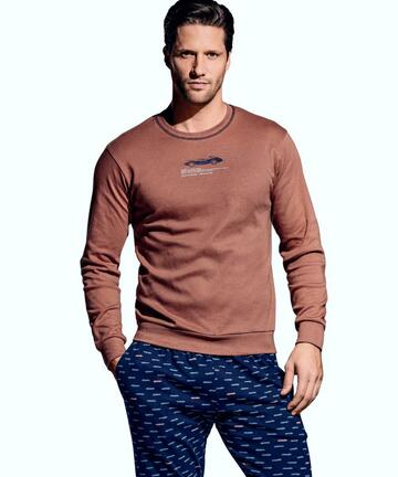 Pigiama uomo in jersey di cotone caldo Infiore Racing RCN752987 - CIAM Centro Ingrosso Abbigliamento