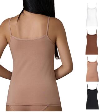 TOP DONNA SPALLINA COTONE ELASTICIZZATO EXTRA FINE RAGNO DM05AE - CIAM Centro Ingrosso Abbigliamento