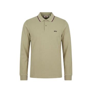 Polo uomo maniche lunghe in cotone Rifle RFP014