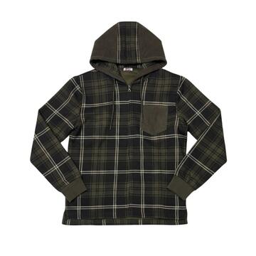 Felpa uomo con cappuccio e zip in fantasia scozzese Rifle RFF807