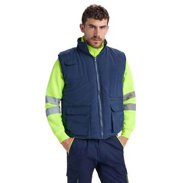 Gilet reversibile imbottito alta visibilit&agrave; PERSEI HV9313 Roly - CIAM Centro Ingrosso Abbigliamento