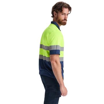Polo a maniche corte ad alta visibilit&agrave; Roly POLARIS 9302 - CIAM Centro Ingrosso Abbigliamento