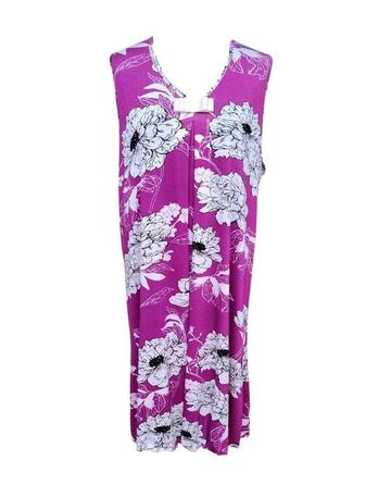Camicia da notte donna a spalla larga in viscosa Moquette - CIAM Centro Ingrosso Abbigliamento