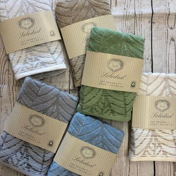 SET 2 ASCIUGAMANI IN COTONE SOPHIE MAISON SOLEDAD