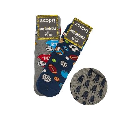 Calzino antiscivolo bambini Scopri Willy