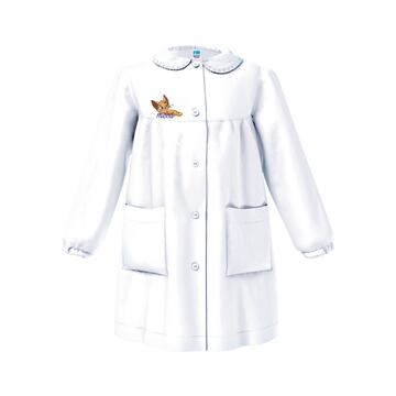 GREMBIULE SCUOLA BAMBINA SIGGI 33GR4215 RICAMO GATTO - CIAM Centro Ingrosso Abbigliamento