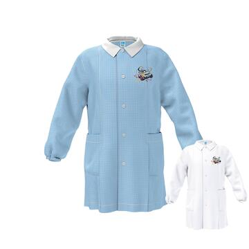 GREMBIULE ASILO BAMBINO SIGGI 33GR4348 RICAMO AUTO