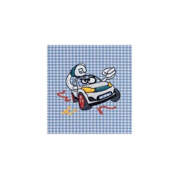 GREMBIULE ASILO BAMBINO SIGGI 33GR4348 RICAMO AUTO