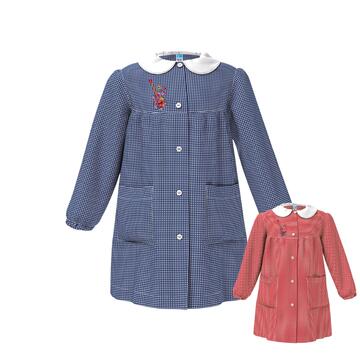 GREMBIULE SCUOLA BAMBINA SIGGI 33GR4378 RICAMO CHITARRA