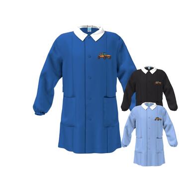 GREMBIULE SCUOLA BAMBINO SIGGI 33GR4393 RICAMO AUTO