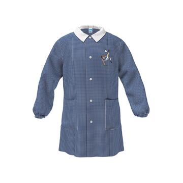 GREMBIULE SCUOLA BAMBINO SIGGI 33GR4403 RICAMO CALCIATORE