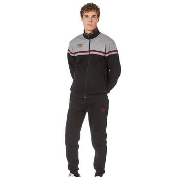 Tuta sportiva uomo fullzip in felpa garzata Umbro 30292 - CIAM Centro Ingrosso Abbigliamento