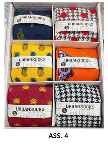 Urban Socks 901 patterned men's sock in stretch cotton - CIAM Centro Ingrosso Abbigliamento