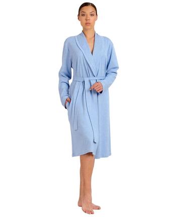 Vestaglia donna incrociata in jersey di cotone Mida V955