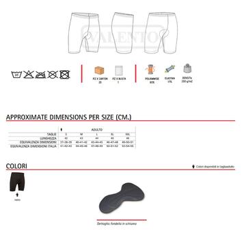 Pantaloncini ciclismo Huez Valento - CIAM Centro Ingrosso Abbigliamento