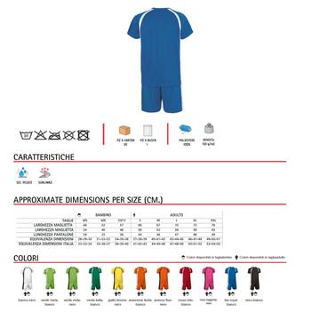 Completo sportivo Maracana Valento - CIAM Centro Ingrosso Abbigliamento