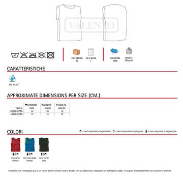 Pettorina reversibile Parade Valento - CIAM Centro Ingrosso Abbigliamento