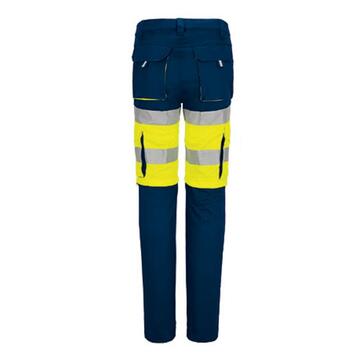 Pantalone smontabile alta visibilit&agrave; Prodar Valento - CIAM Centro Ingrosso Abbigliamento