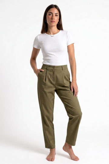 PANTALONE TELA DI COTONE FIORENZA AMADORI P3312T120&nbsp;
