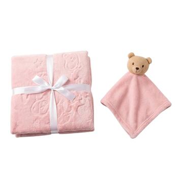 Coffret cadeau nouveau-né Mafer WDD10 couverture + doudou