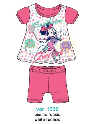 Pigiama neonata corto in jersey di cotone Disney WI 4159 - CIAM Centro Ingrosso Abbigliamento