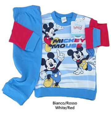 Pigiama da neonato in jersey di caldo cotone Disney WI 4195 - CIAM Centro Ingrosso Abbigliamento
