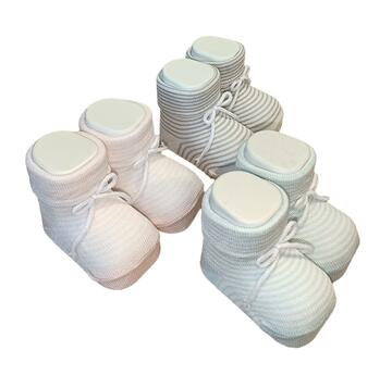 SCARPINA NEONATO A RIGHE WSC7177 MAFER - CIAM Centro Ingrosso Abbigliamento