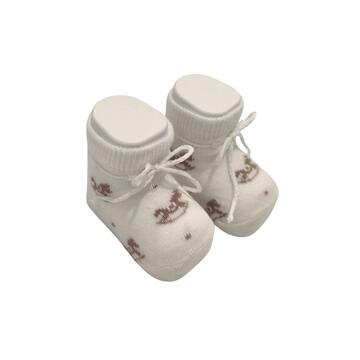 Scarpina calzino neonato in caldo cotone Mafer WSC9338