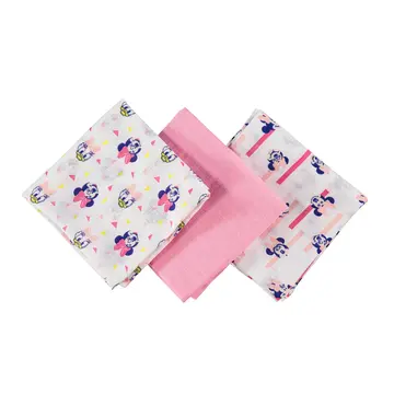 Set 3 teli asciugamani neonati muslin DISNEY  - CIAM Centro Ingrosso Abbigliamento