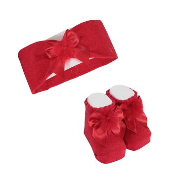SET NEONATA FASCETTA+SCARPINA MAFER XNA8098 - CIAM Centro Ingrosso Abbigliamento