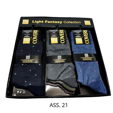 Calzino corto uomo in cotone elasticizzato Coveri Yacht Line &nbsp;Ass.21-22