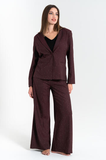 VESTE BLAZER FEMME EN LUREX FIORENZA AMADORI K4126