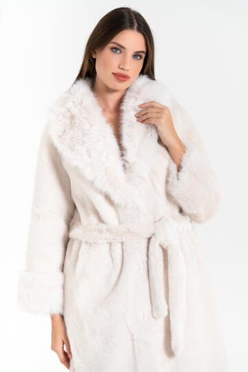 CAPPOTTO DONNA ECOPELLICCIA FIORENZA AMADORI 63214 - Fiorenza Amadori