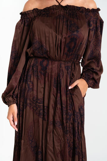 FIORENZA AMADORI WOMEN'S LONG VISCOSE DRESS L3447 - CIAM Centro Ingrosso Abbigliamento