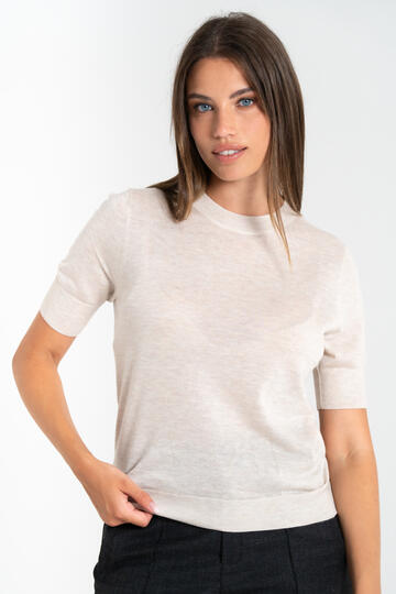 MAGLIA DONNA MEZZA MANICA MISTO LANA FIORENZA AMADORI 6215 - CIAM Centro Ingrosso Abbigliamento
