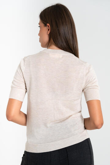 MAGLIA DONNA MEZZA MANICA MISTO LANA FIORENZA AMADORI 6215 - CIAM Centro Ingrosso Abbigliamento