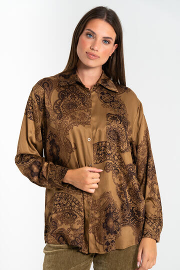 FIORENZA AMADORI WOMEN'S LONG-SLEEVE VISCOSE SHIRT L3448 - CIAM Centro Ingrosso Abbigliamento