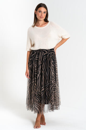 FIORENZA AMADORI MP125.193 WOMEN'S TULLE SKIRT - CIAM Centro Ingrosso Abbigliamento