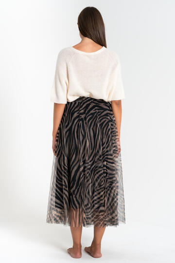 FIORENZA AMADORI MP125.193 WOMEN'S TULLE SKIRT - CIAM Centro Ingrosso Abbigliamento