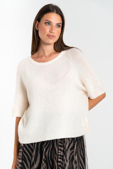 MAGLIA DONNA IN ANGORA FIORENZA AMADORI T17448 - CIAM Centro Ingrosso Abbigliamento