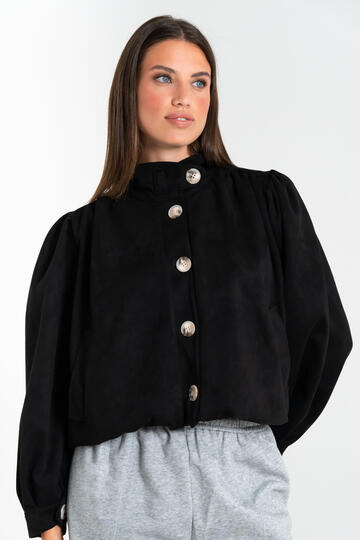 FIORENZA AMADORI 24581 WOMEN'S SUEDE BOMBER JACKET - CIAM Centro Ingrosso Abbigliamento