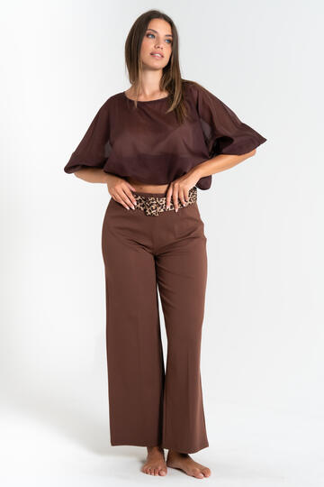 PANTALONE PALAZZO DONNA PUNTO MILANO LADY CHIC LC10501 - Fiorenza Amadori