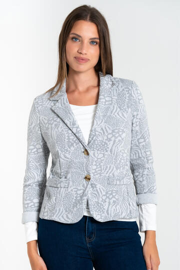 FIORENZA AMADORI WOMEN'S PYTHON PRINT BLAZER JACKET MG06E.655 - CIAM Centro Ingrosso Abbigliamento